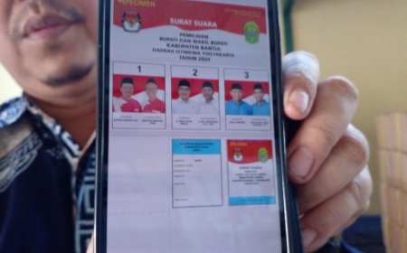 Surat Suara Pilkada Bantul Tiba di Gudang KPU