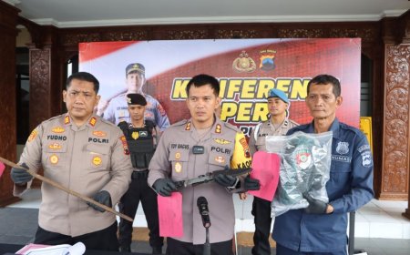 Polres Purworejo Bekuk Pelaku Premanisme Beraksi di Desa
