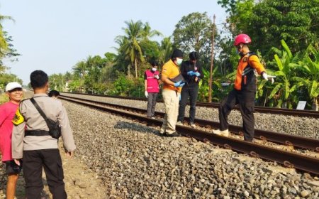 Seorang Petani Temon Kulonprogo Meninggal Tertabrak KA Taksaka