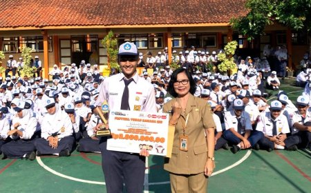 Siswa SMPN 31 Purworejo Juara Harapan 1 Pidato Bahasa Jawa Tingkat Provinsi