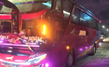 Penumpang Bus AKAP Ditemukan Meninggal di Dalam Bus