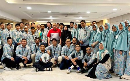 Terbagi Dalam Tiga Kloter, Sebanyak 559 Karyawan JNE Berangkat Umrah