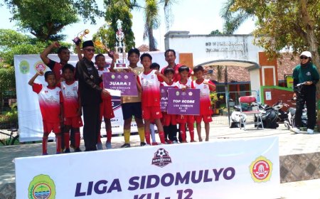 Liga Sidomulyo 2024 Sukses Digelar, Ini Juaranya