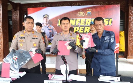 Satreskrim Polres Purworejo Tangkap Pencuri Spesialis Rumah Kosong