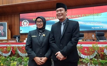 Estri Utami, Perempuan Politisi Demokrat Resmi Menjabat Wakil Ketua DPRD Purworejo
