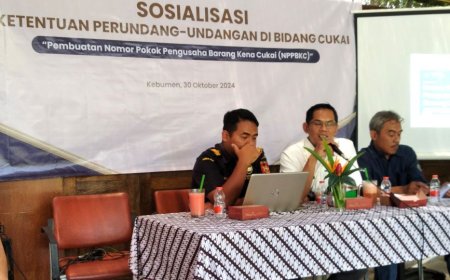 Pendapatan Negara dari Cukai di Kebumen Setahun Rp 400 Miliar