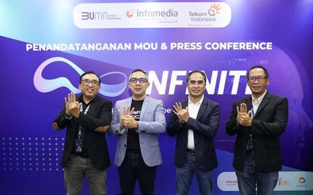 Melalui INFINITE Conference, Infomedia Inisiasi Pembahasan AI untuk Transformasi Operasional Bisnis