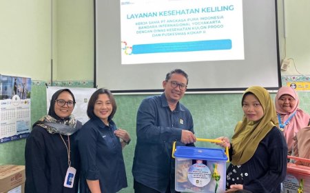 YIA Menyalurkan Bantuan Program Layanan Kesehatan Keliling di Kokap