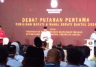 Debat Pilkada Bantul di TVRI Yogyakarta, Tiga Calon Bupati Beradu Program