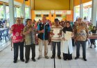 BPN Purworejo Menyerahkan 666 Sertifikat Elektronik PTSL ke Warga Desa Rejosari