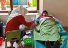 Ratusan Peserta Mengikuti Donor Darah HUT PGRI di Klaten