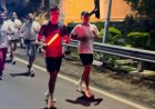 Cabup Gunungkidul Sunaryanta Lari Tengah Malam Sejauh 42 Kilometer