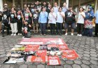 Shaggydog Gelar Aksi di Kantor Gubernur DIY, Protes Perdagangan Daging Anjing