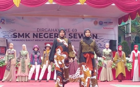 Berusia 69 Tahun, SMKN 1 Sewon Terus Meningkatkan Mutu
