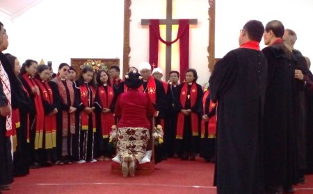 Gracianatita Antera Puspa, Pendeta Perempuan Pertama di Bantul Ditahbiskan