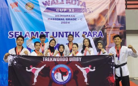 UKM Taekwondo UMBY Meraih Banyak Medali