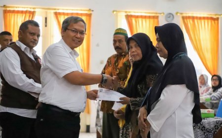 Pemkab Sleman Menyerahkan Bantuan untuk 72 Warga Korban Bencana Alam