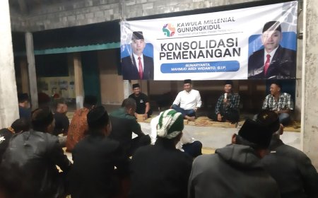 Kaum Muda NU Gunungkidul Dukung Paslon Sunaryanta - Ardi