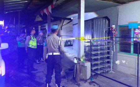 Propam Polres Kulonprogo Sidak Outlet Miras, Garis Polisi Masih Terpasang