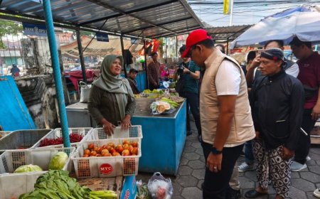 Cawabup Danang Maharsa Siap Menyelesaikan Masalah Sampah Pasar Condongcatur