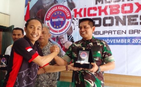 Adi Susanto Kembali Pimpin Kickboxing Bantul