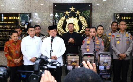 Kunjungi Kapolri, Menteri ATR Nusron Wahid Memperkuat Kerja Sama Berantas Mafia Tanah