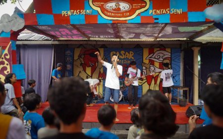 Siswa Sanggar Anak Alam Memberdayakan Ekonomi Kreatif Lewat Pasar Ekspresi