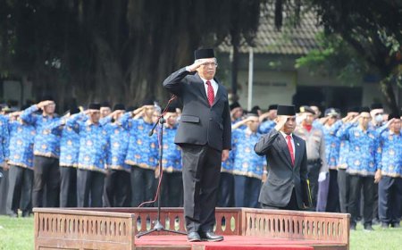 Upacara Peringati Hari Pahlawan, Sekda Ingatkan Soal Ikhlas 