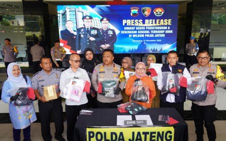 Polda Jateng Tindak Tegas Tiga Pelaku Pelecehan Anak di Purworejo