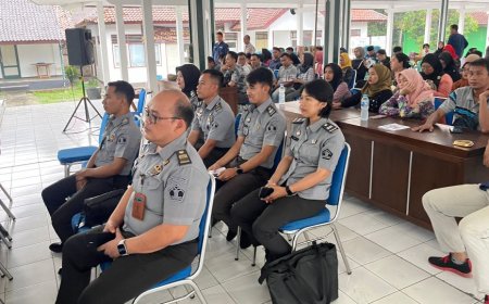 Tujuh Petugas KPPS di Rutan Purworejo Mengikuti Bimtek
