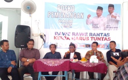 Tim Hukum Halim-Aris Melaporkan Tiga Dugaan Pelanggaran Kampanye