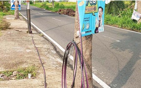 Lagi, Warga Keluhkan Pemasangan Jaringan Wifi yang Semrawut 