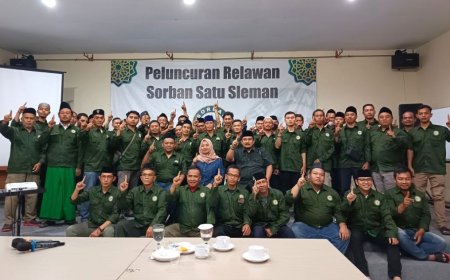 Relawan Sorban Satu Sleman Dukung Kustini - Sukamto