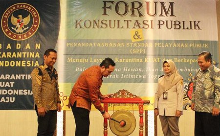 Balai Karantina Hewan, Ikan dan Tumbuhan Menggelar Forum Konsultasi Publik