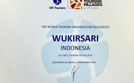 Wukirsari Meraih Penghargaan UNWTO sebagai Desa Wisata Terbaik Dunia