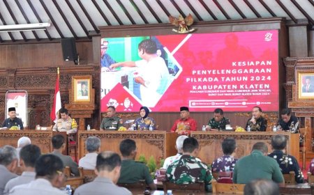 Bupati Klaten Berharap KPU Berkoordinasi dengan BPBD
