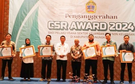 Pelaku Usaha di Gunungkidul Menerima CSR Award