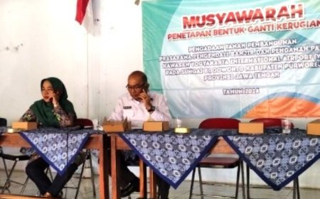 Dua Pemilik Tanah Tidak Setuju Nilai Ganti Rugi Pembangunan Pengendali Banjir YIA