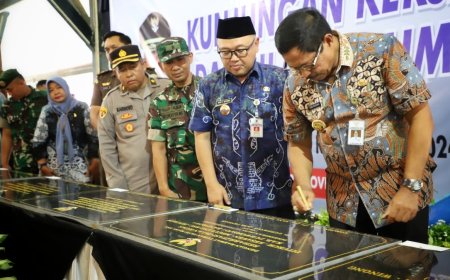 PJ Gubernur Jateng Resmikan Delapan Proyek Pembangunan di Purworejo