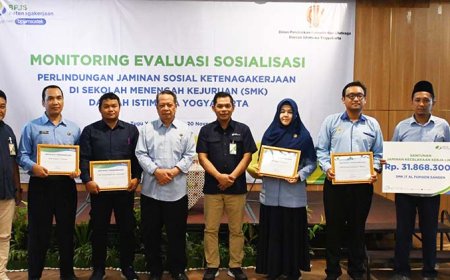Perkuat Perlindungan Siswa Magang, BPJS Ketenagakerjaan Gelar Sosialisasi Perlindungan Jaminan Sosial