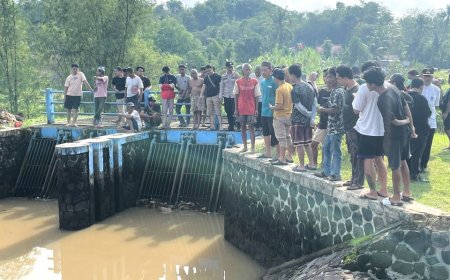 Lansia Ditemukan Meninggal di Saluran Irigasi Sempor