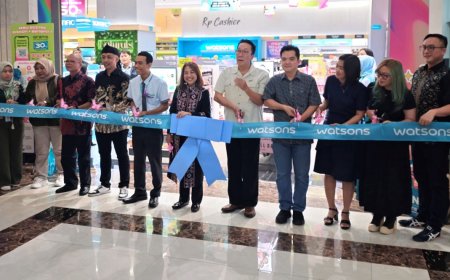 Watsons Buka Toko ke-170 di Jogja City Mall