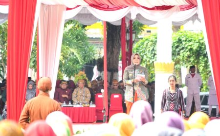 Bupati Klaten Menyampaikan Ucapan Terima Kasih kepada Guru