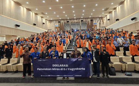 Ormas dan Mahasiswa di Bantul Deklarasi Tolak Miras