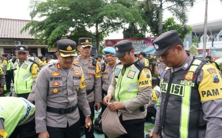 Kapolres Purworejo Pimpin Apel Pasukan Pengamanan Pilkada