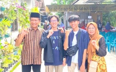 Didampingi Keluarga, Tiga Calon Bupati Bantul Gunakan Hak Suaranya