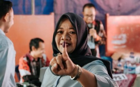 Dua Calon Bupati Sleman Nyoblos Sesuai Domisili