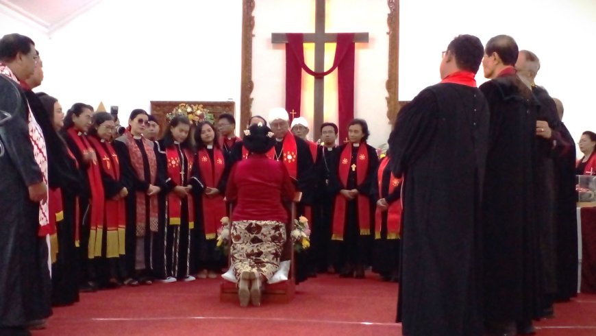 Gracianatita Antera Puspa, Pendeta Perempuan Pertama di Bantul Ditahbiskan