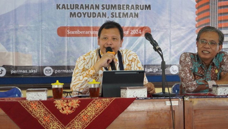 Sumberarum Mewakili Sleman ke Ajang Penilaian Desa Antikorupsi