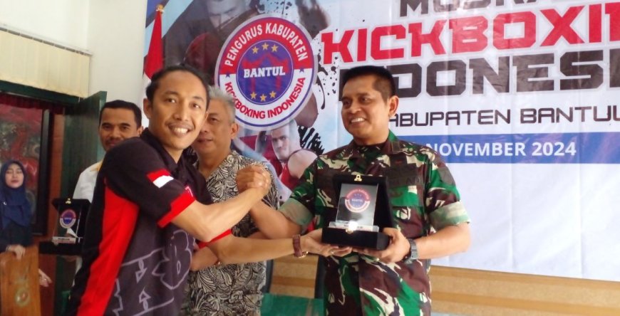 Adi Susanto Kembali Pimpin Kickboxing Bantul